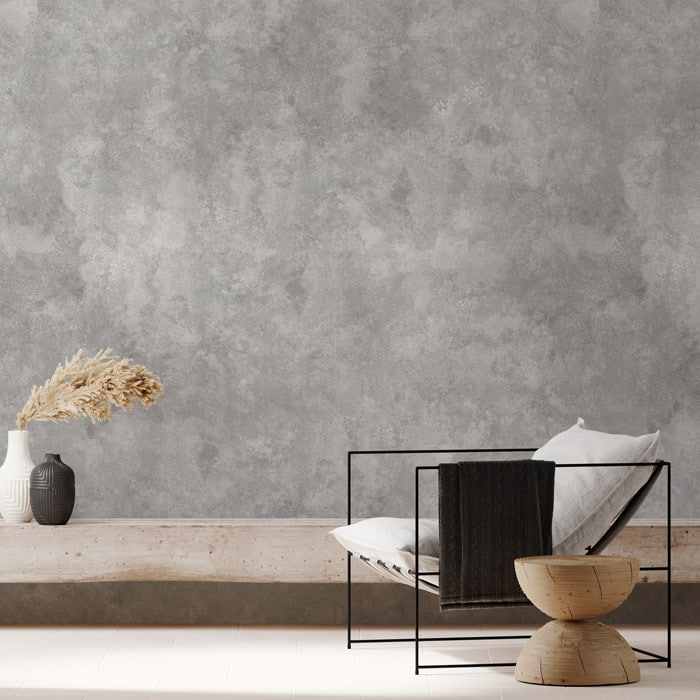 Luxury interior design with premium wallpaper